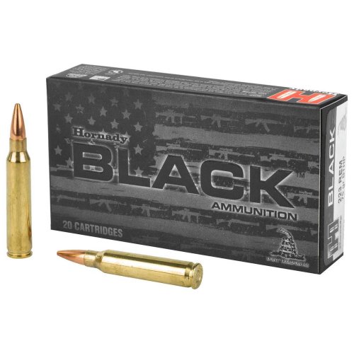 Hornady Black 223 Remington 75gr BTHP Rifle Ammo - 20 Rounds